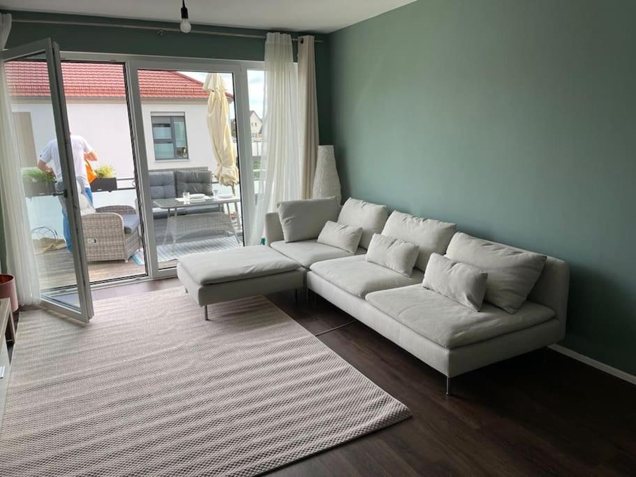 Appartement Feucht -Bhf 5 Min - Naehe Messe Esterno foto